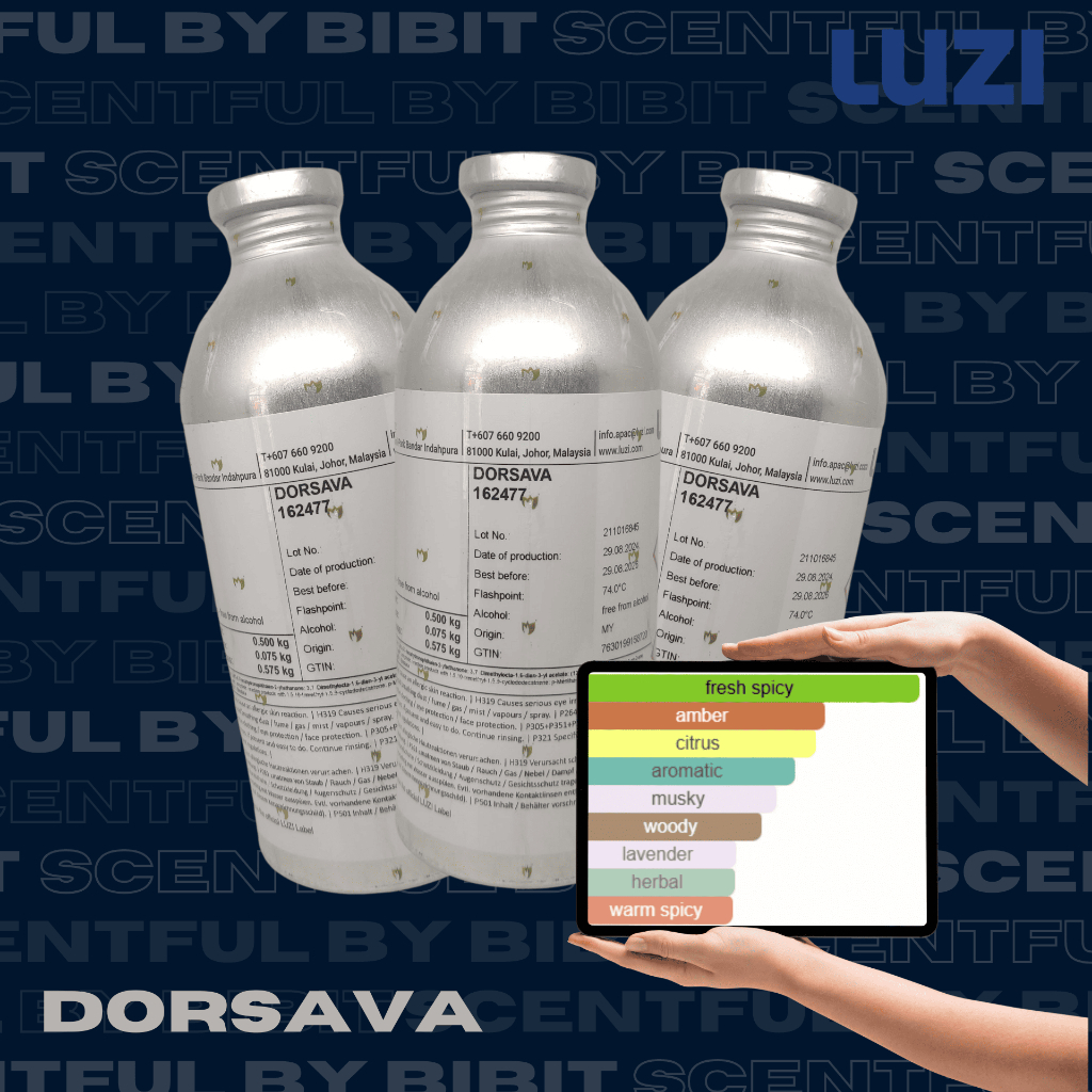 Bahan parfum/Bibit parfum DORSAVA by Luzi Segel 500 gr