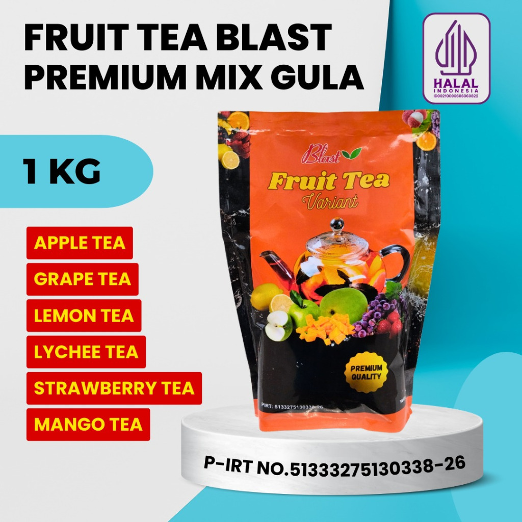 

Bubuk VARIAN TEA 1 KG / Lemon Tea / Leci Tea / Apel Tea / Anggur Tea - Minuman Bubuk Instan