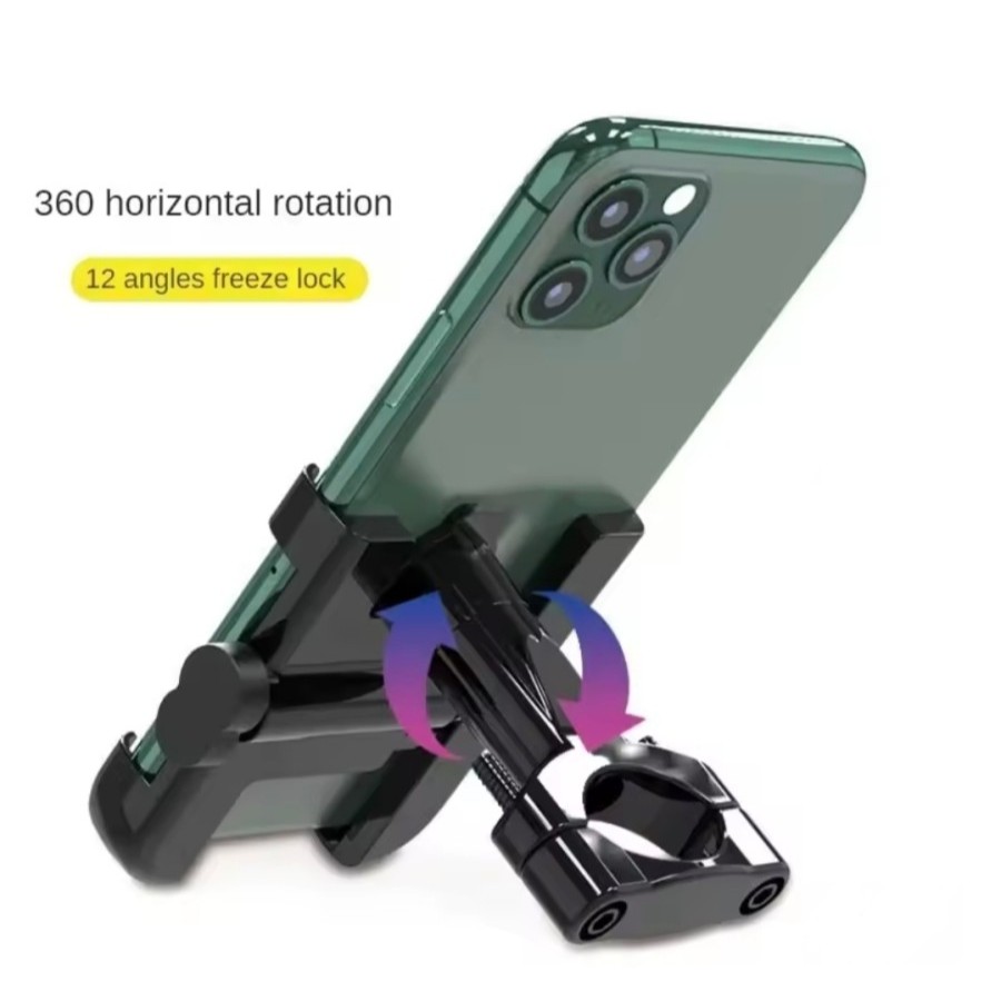 phone holder stang motor besi dudukan Penahan Hp c1