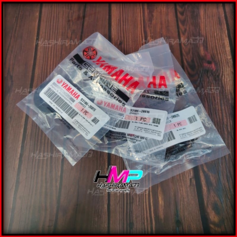 RB Fulset Seal + Bosh Roda Yamaha Jupiter Mx New 135 Double Disc / Sil BOS Roda Depan Belakang Nap