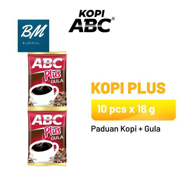 

Kopi ABC Plus 1 Renceng (isi 10 Sachet)
