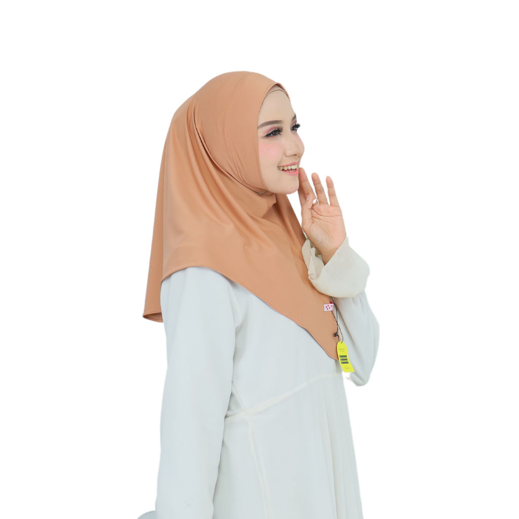 HPR - Hijab Bergo Instan Non Pet Jersey Size M