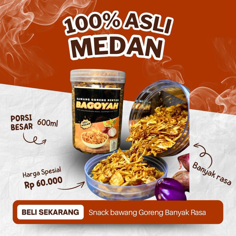

bawang Goreng Toples 600ml Asli Tanpa Tepung Plastik bawang goreng asli Medan