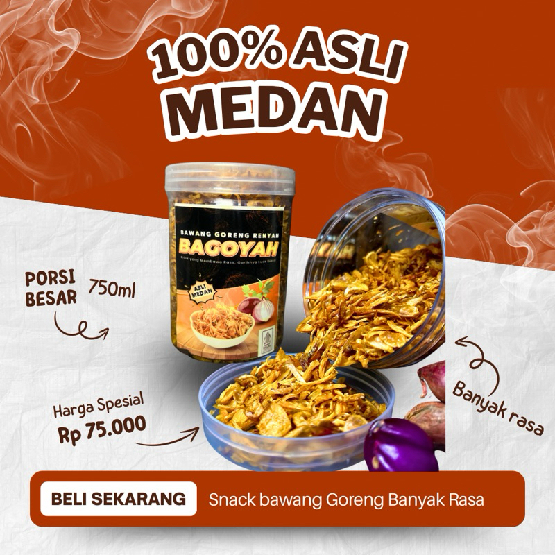 

bawang Goreng Toples 750ml Asli Tanpa Tepung bawang goreng asli Medan