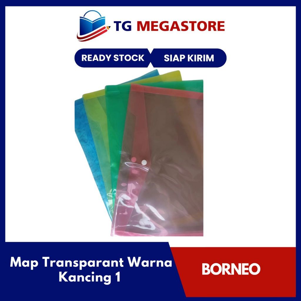 

Map Transparant Warna Kancing 1 Borneo