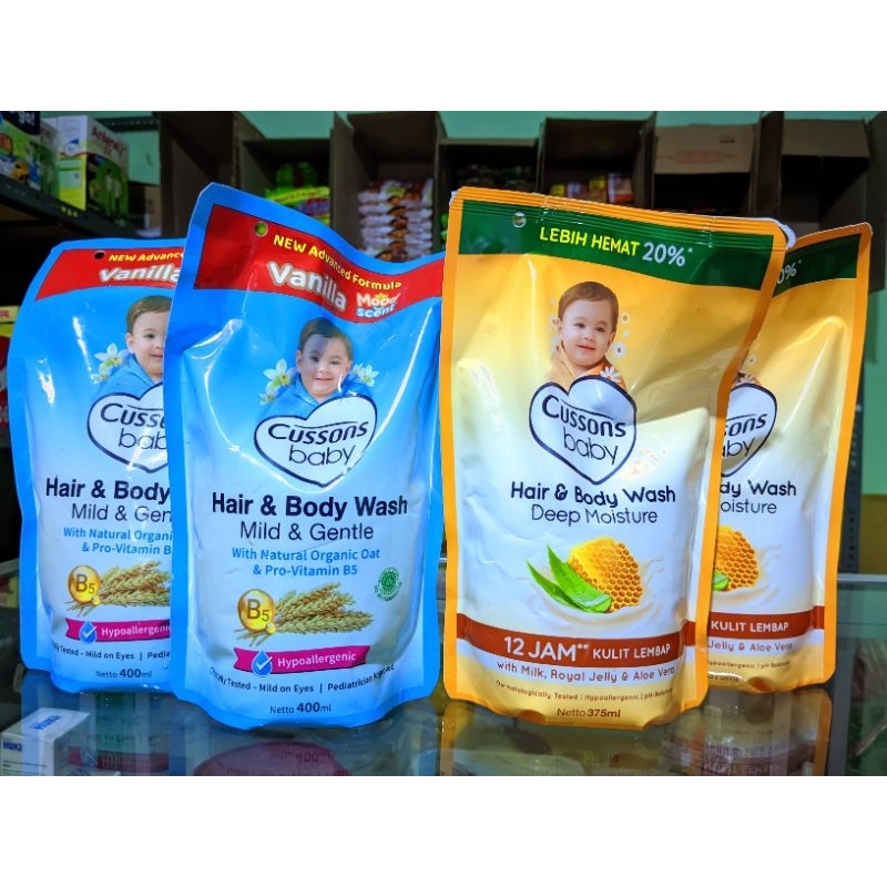 Cussons Baby Bodywash refill 400ml