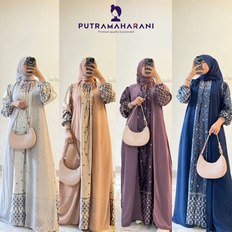 GAMIS SET HIJAB SILK PREMIUM JUMBO TERBARUS TERLARIS KEKINIAN MOTIF VIRAL