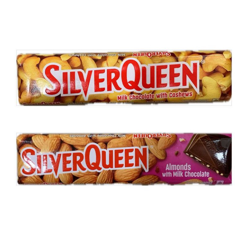 

SilverQueen 55gr All Variant (Cashew dan Almond)