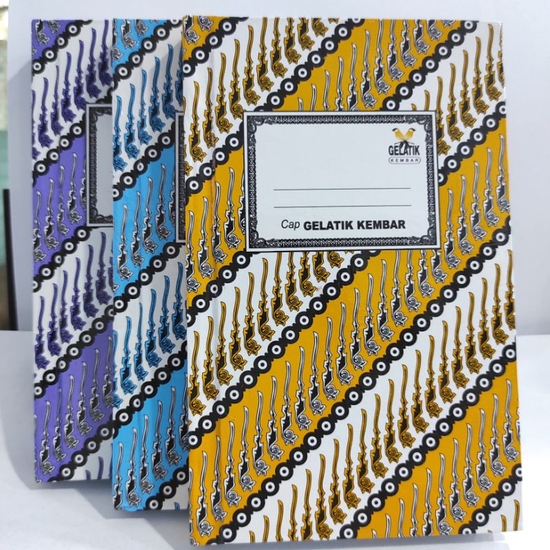 

Gelatik Kembar Hardcover Notebook buku catatan ukuran A6 isi 100