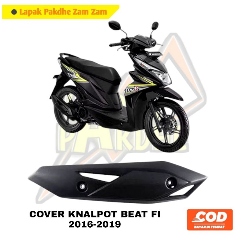 Cover Knalpot Beat FI Tameng Knalpot Beat FI Cover Knalpot Beat ESP 2016-2019