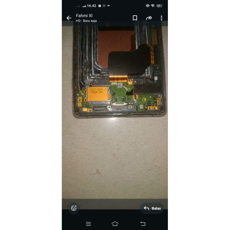 papan charger cas Sony Xperia 1 original