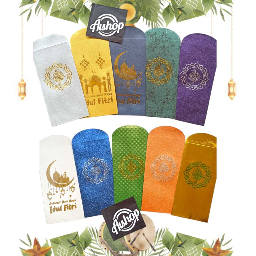 

Ampau Lebaran Idul Fitri Ampau SULTAN Premium Isi 5 Lembar / Amplop Sultan Premium Lebaran Idul Fitri Isi 5 Lembar