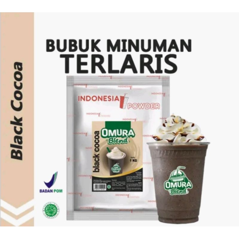 

Omura Blend Bubuk Minuman 1 kg Rasa Black Cocoa