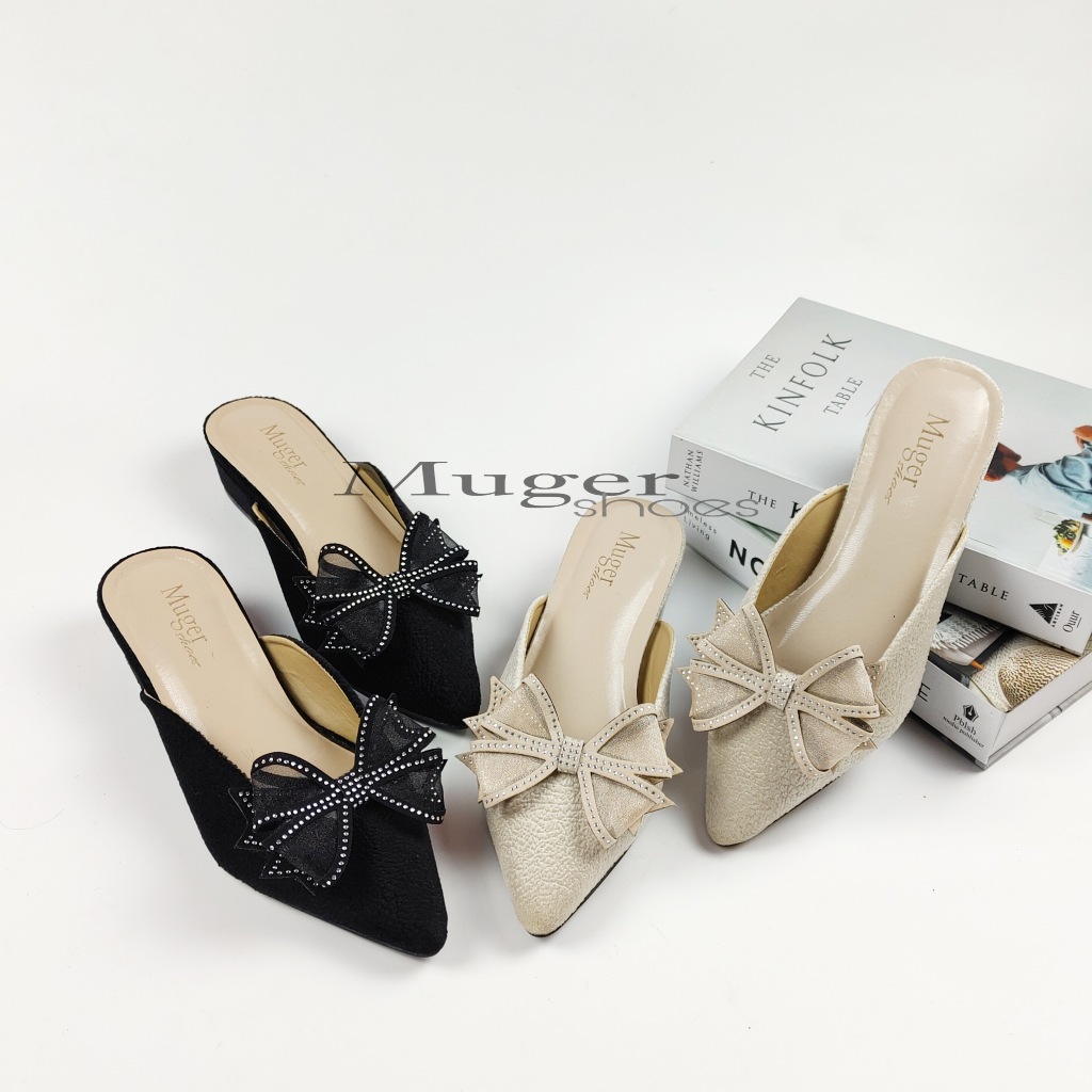 Syifa Sepatu wanita, Sepatu Mules 3cm Muger shoes