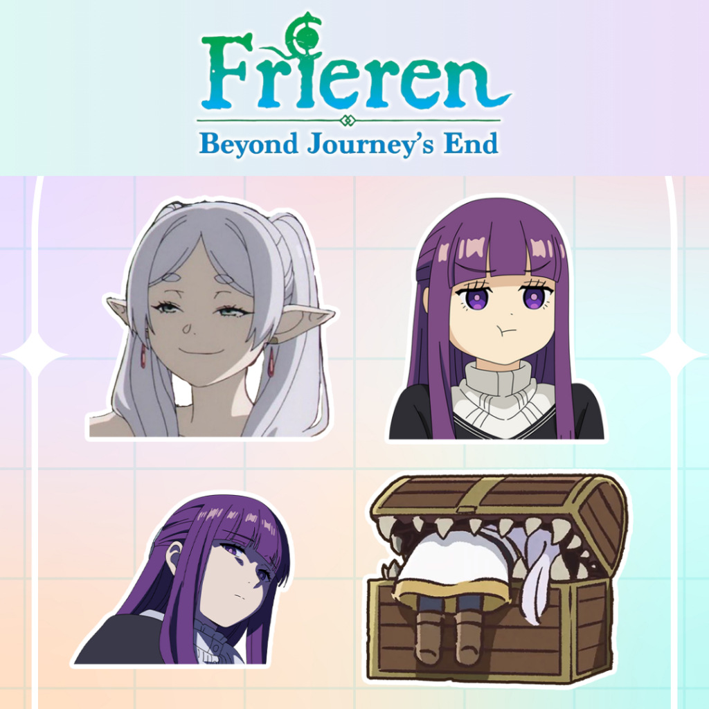 

Sticker Frieren - [ Frieren / fern ] - Sticker UV Slap !