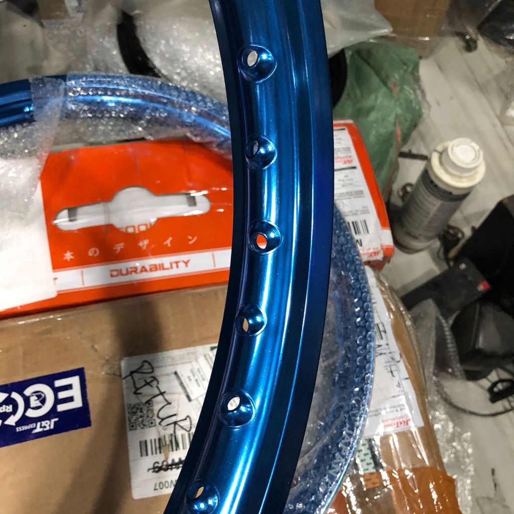 Velg Aloy Crv Japan 17 x 140 Biru Kilat 1 Set Original