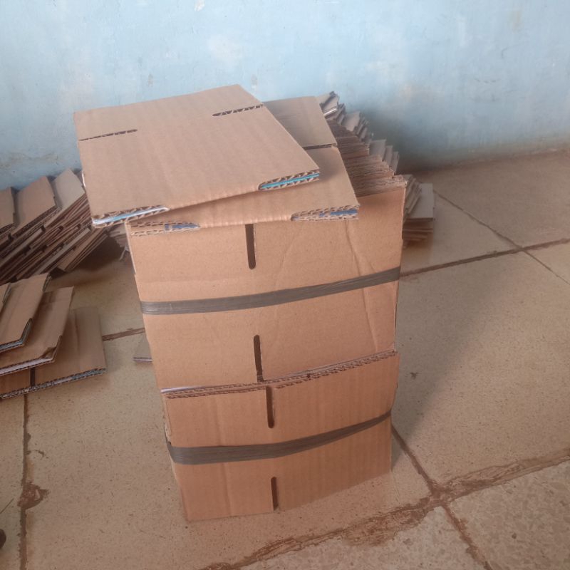 

50 pcs kardus packing 10x7x5cm rekondusi
