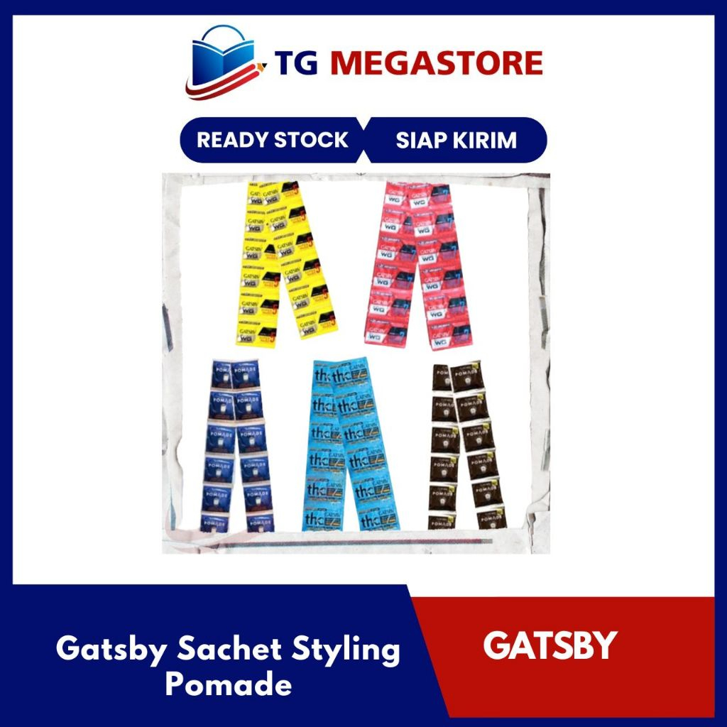 Gatsby Sachet Styling Pomade - Water Gloss - THC