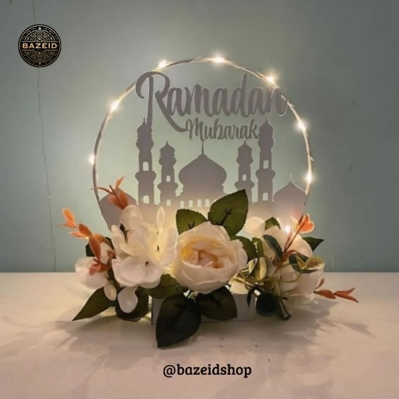 Lampu Dekorasi Ramadhan | Pajangan Lampu Dekorasi Original Saudi/Hiasan Meja/Hiasan Ramadhan/Ramadha