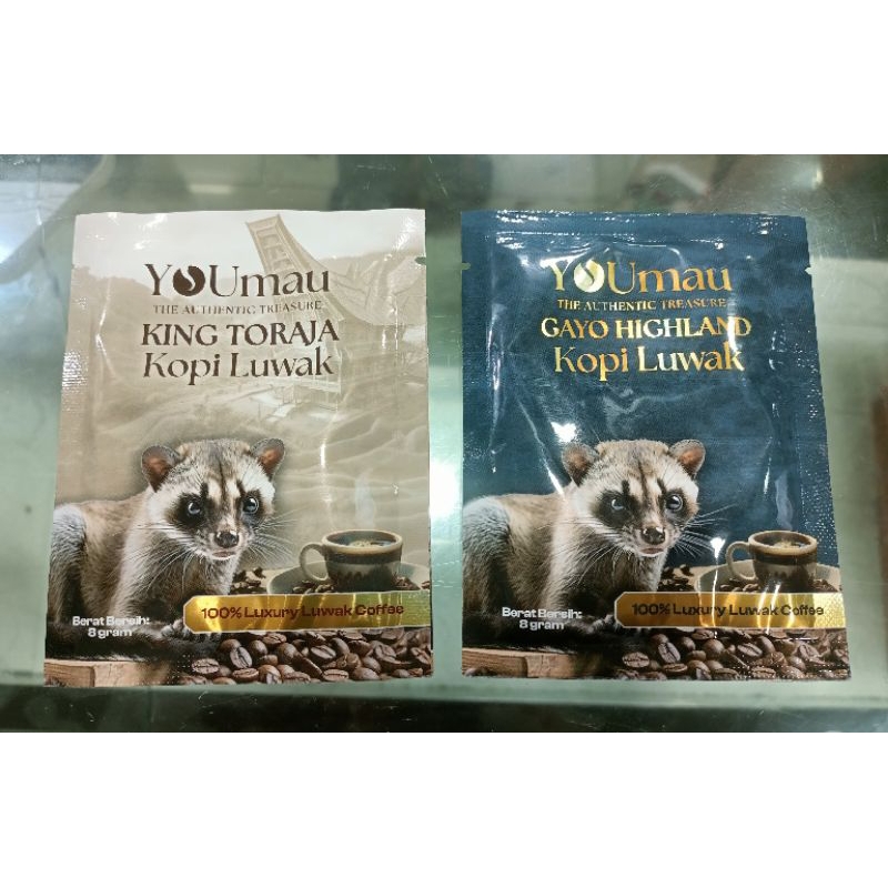 

Kopi Luwak Kemasan Sachet [100% Luxury Luwak Coffee]