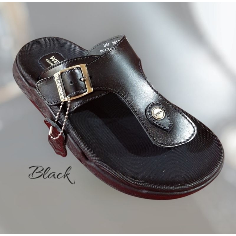 weidenmann-sandal pria-sandal jepit-sandal kulit asli-sandal original-weidenman bm 901-sandal lokal-
