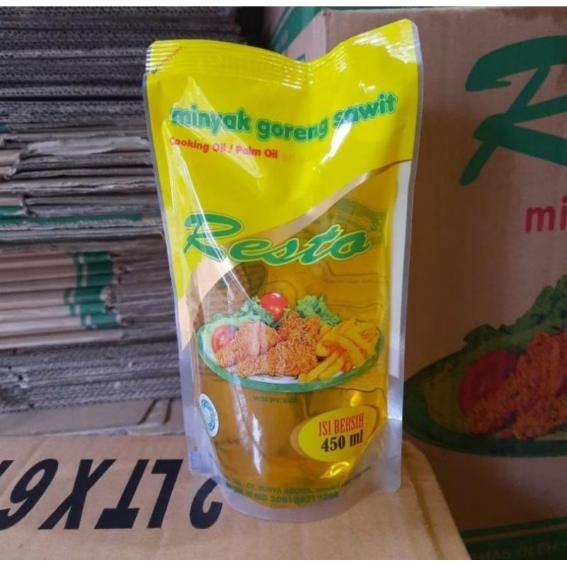 

minyak goreng resto 450ml