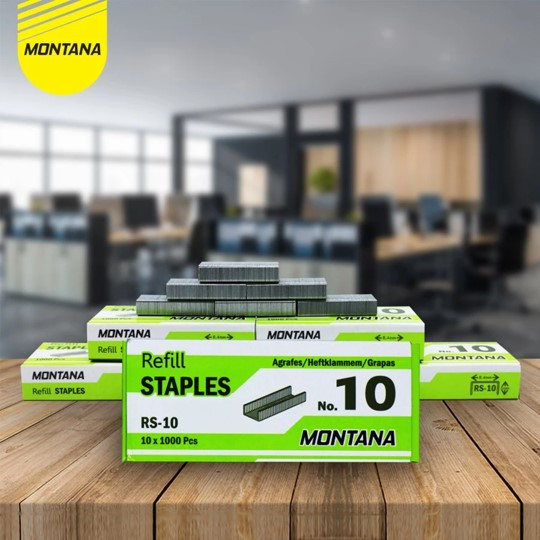 

1 PACK ISI STAPLES Montana NK-10