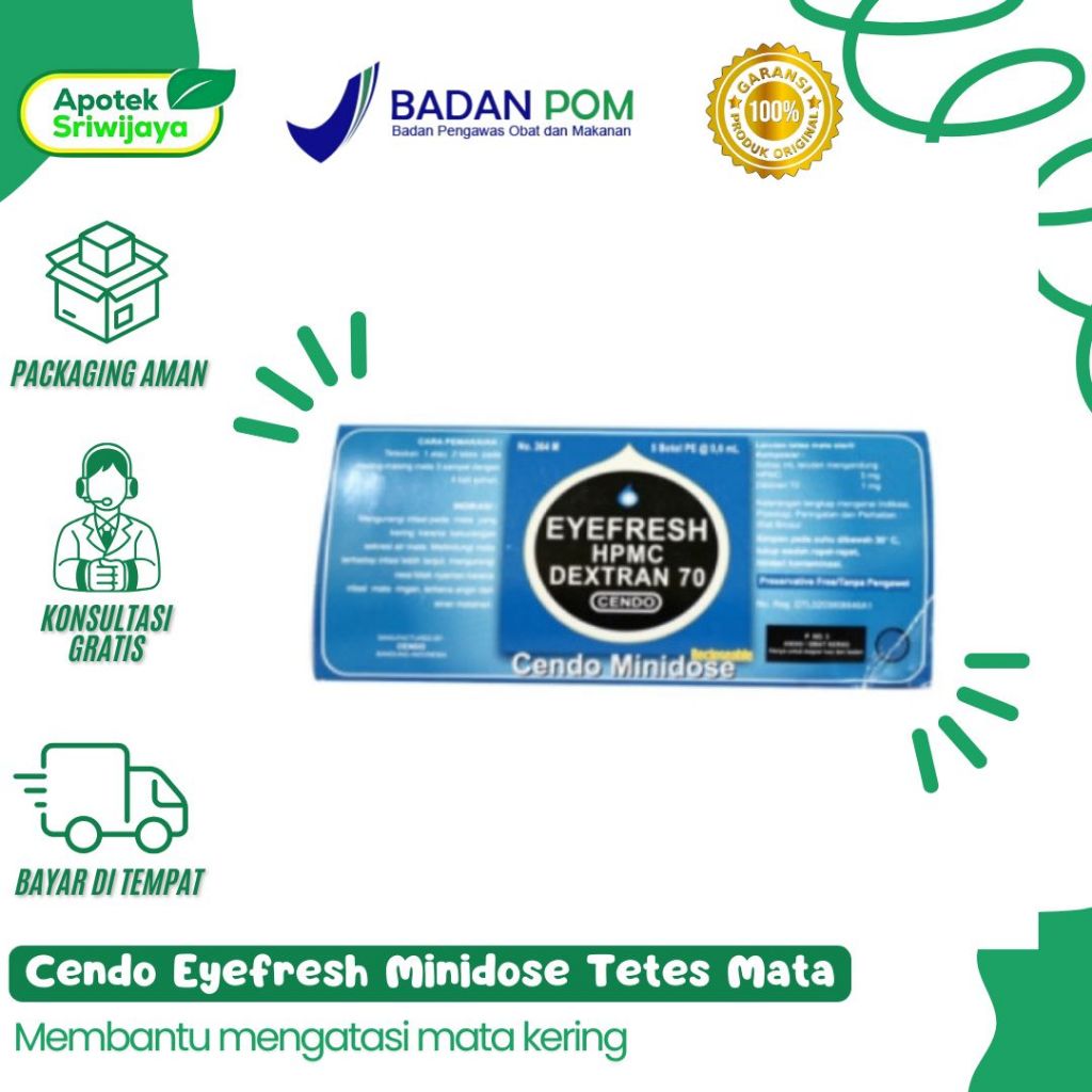 Cendo Eyefresh Minidose Tetes Mata