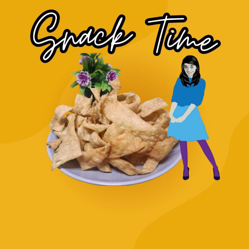 

SNACK TIME KERIPIK BAWANG / CUMI CUMI RENYAH GURIH MURAH