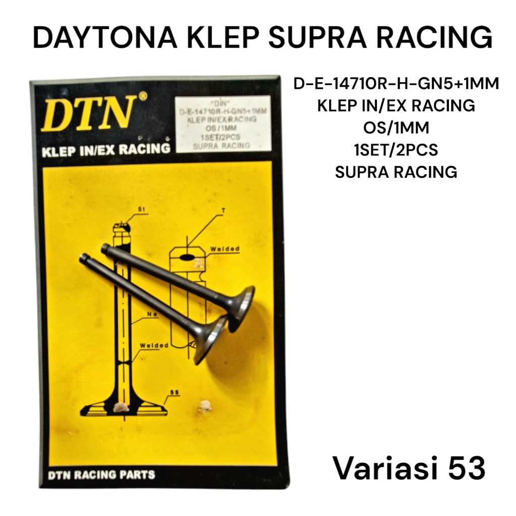 DAYTONA DTN RACING KLEP SUPRA