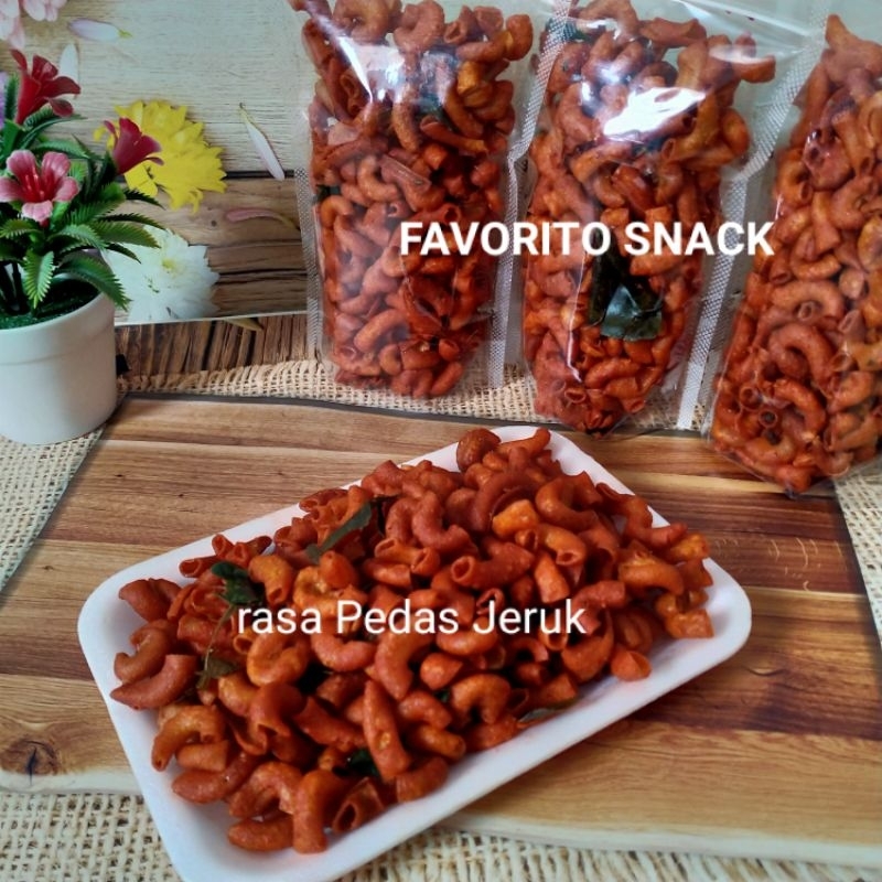 

makaroni bantet pipa rasa pedas jeruk kemasan 150 gram