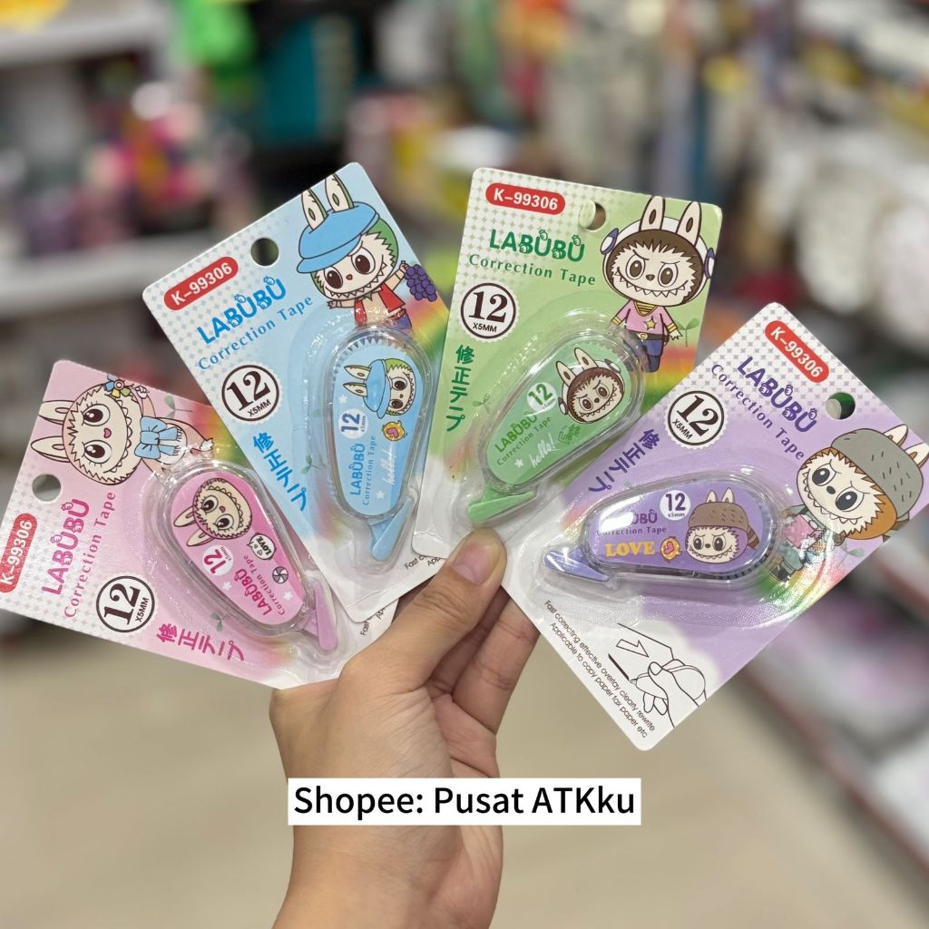 

Tipe X Labubu / Tipe X viral / Tipe X lucu / Tipe X fancy / Tipe X Cute / Correction Tape