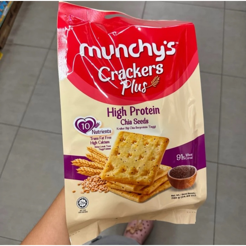 

MUNCHY CRACKERS PLUS 700gr