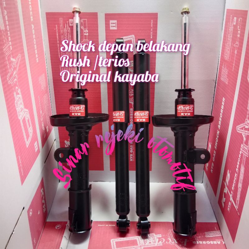 shock shockbreaker depan belakang Rush/Terios original kayaba