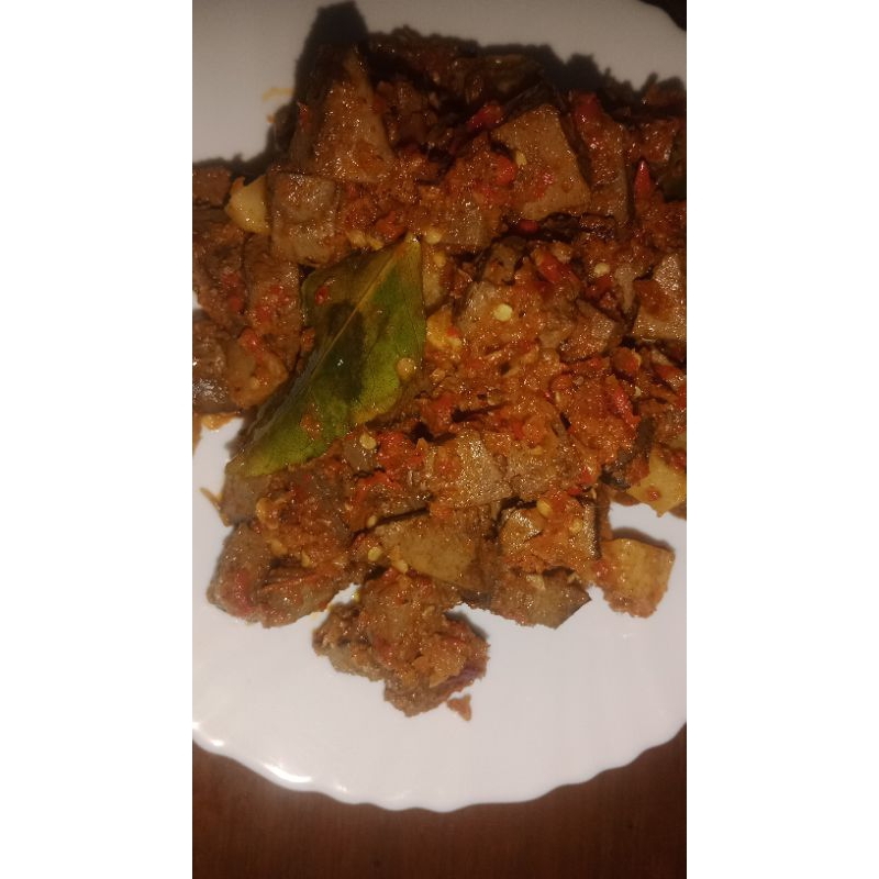 

Sambal Goreng hati sapi kentang 250gr dan 500gr.