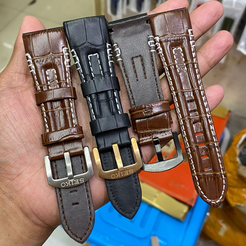 Strap jam SEIKO VENTURA kulit 26mm Tali Jam Seiko Ventura Kulit