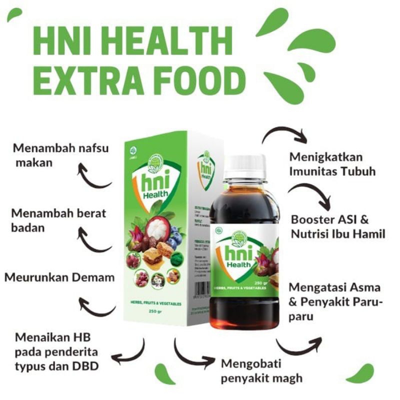 

(READY) Madu EXTRA FOOD HERBAL Nutrisi Penambah Nafsu Makan