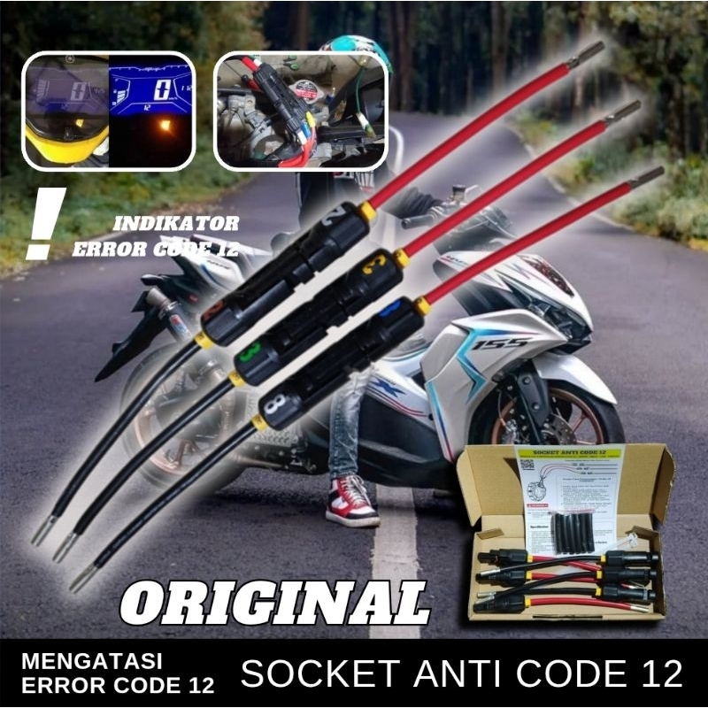 Soket Anti Kode 12 Aerox / Lexi / Nmax