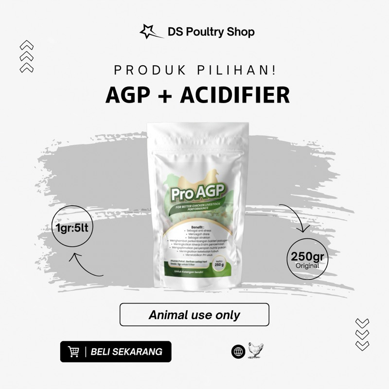 vitamin ayam acidifier mencegah stress alternatif agp broiler
