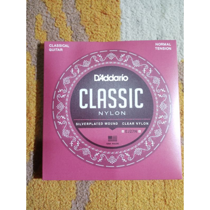 Senar gitar klasik clear nylon (1set)