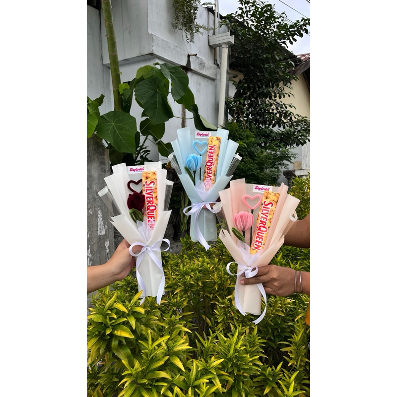 

buket mini silverqueen