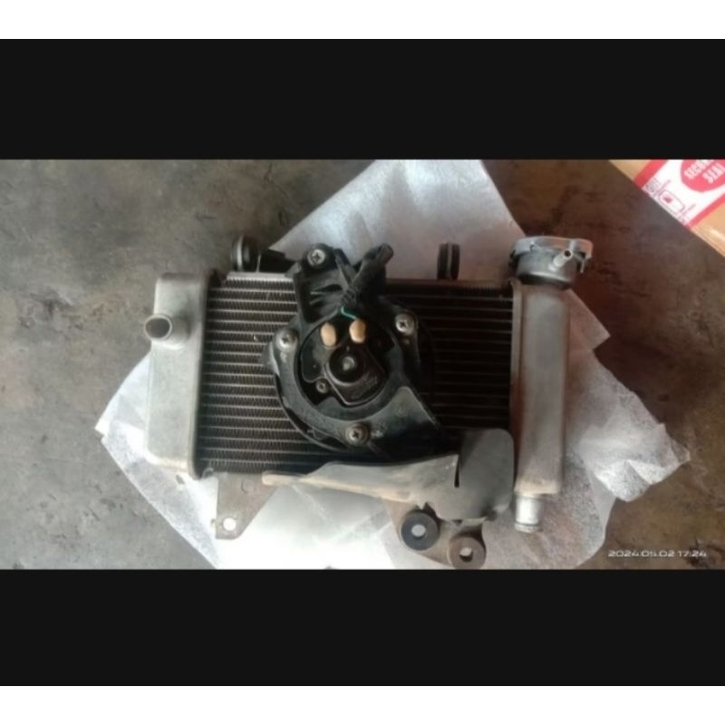 Radiator sonic 150 r set kipas original