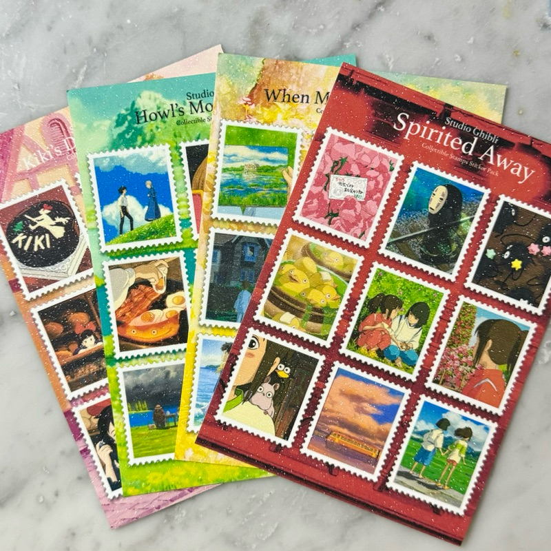 

Anime Sticker Stamps: Studio Ghibli