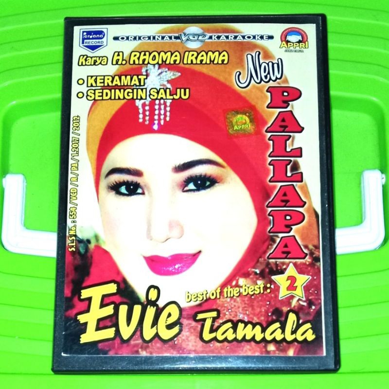 VCD Evie Tamala New PALLAPA Best Of The Best 2 Karya H. RHOMA IRAMA KERAMAT SEDINGIN SALJU V CD ORIG
