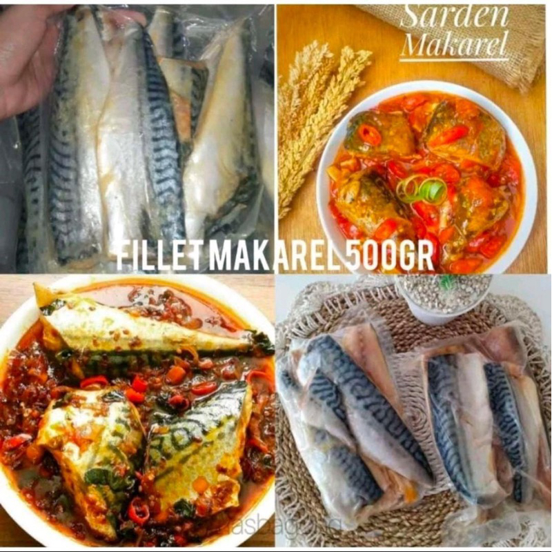 

Fillet Makarel 500gr