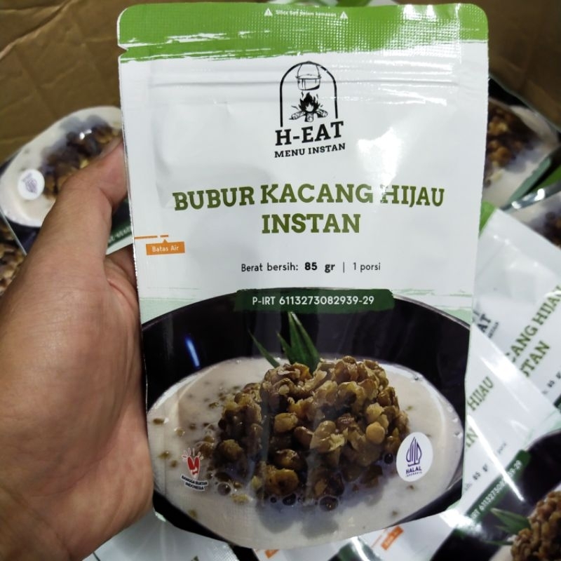 

H-Eat Bubur Kacang Hijau Instan Tinggal Seduh