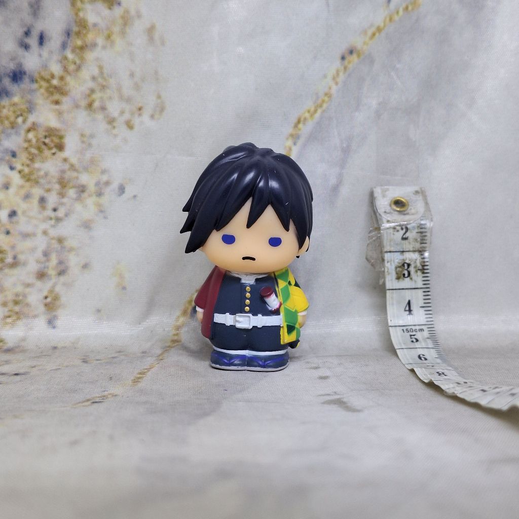 Giyu Tomioka Demon Slayer Trading Finger Doll Puppet Mini Figure Vol 1 Kimetsu No Yaiba 5 cm Loose P