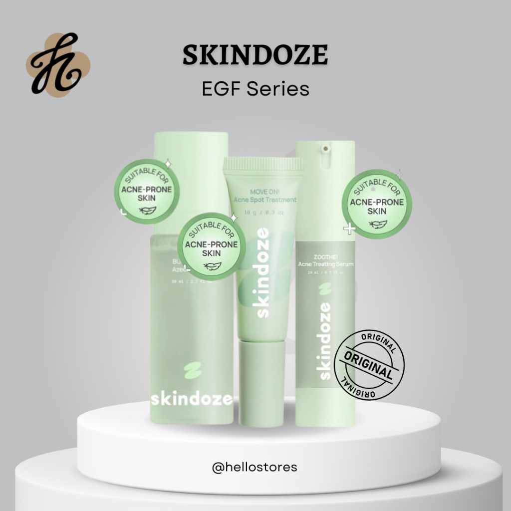 [NED EXP 09/2026] Skindoze Serum Toner Acne Prone Skin EGF Series