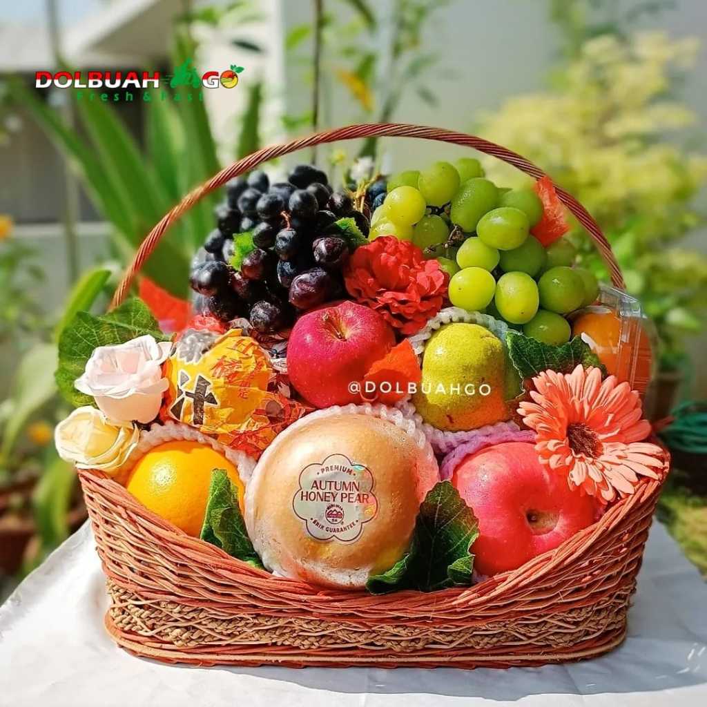 

Parcel Buah KERANJANG Hampers Natal Tahun Baru Ramadhan Parcel Buah Premium Murah Semarang - INSTAN DolBuah