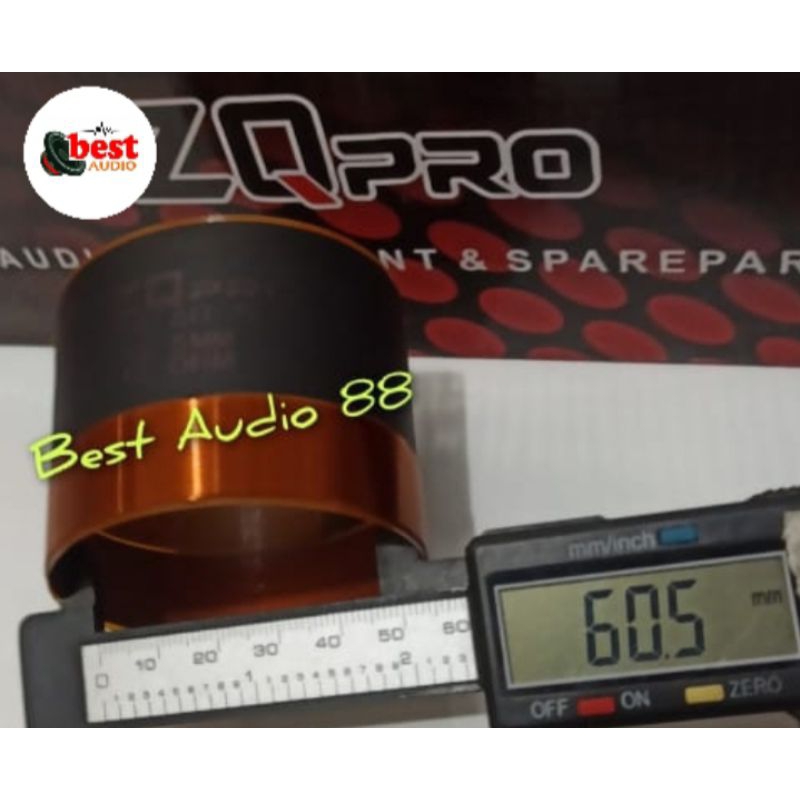 Spul spol spool speaker 10 12 15 inch 10inch 12inch 15inch ZQpro  voice 60.5mm